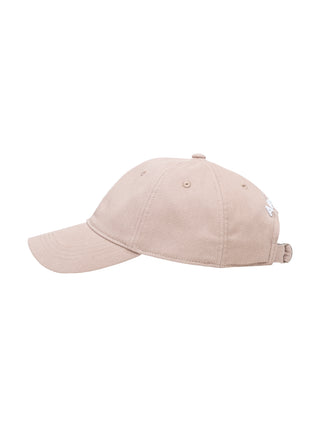 Kappe mit Twill Logo Mushroom Beige