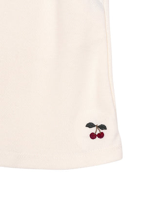 Florita Tennis-Rock aus Bio-Baumwolle - Creme