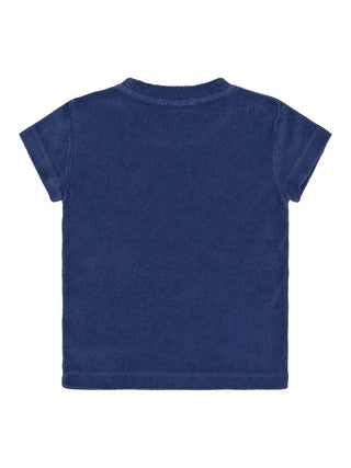 Salou Frottee-T-Shirt - Marine