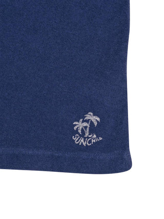Salou Frottee-T-Shirt - Marine