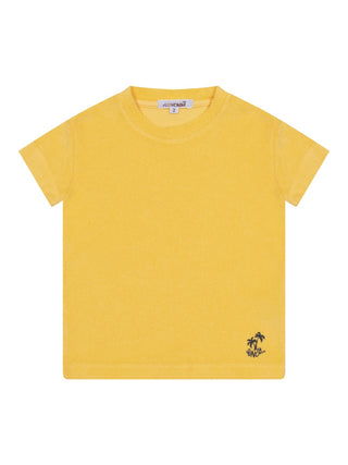 Salou Frottee-T-Shirt - Gelb