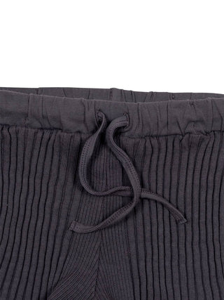 Rio gerippte Shorts - Grau