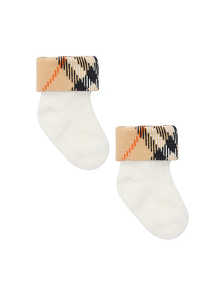 Zweiteiliges Socken-Set - Weiß