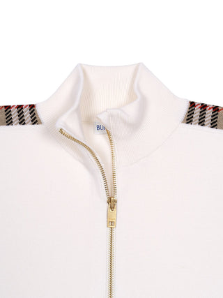 Izza Wollcape mit Karobesatz - Ivory