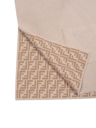 Wendbarer Ton-in-Ton-Cape - Beige