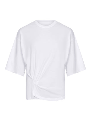T-Shirt mit Drapierung