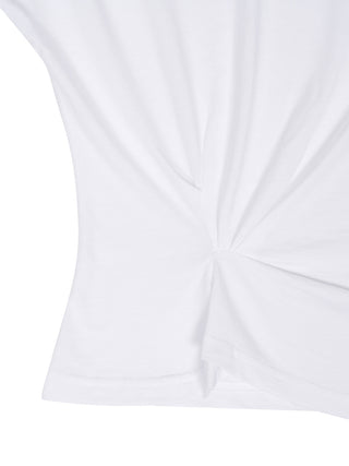 T-Shirt mit Drapierung