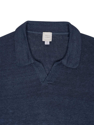 Poloshirt aus feinem Strick