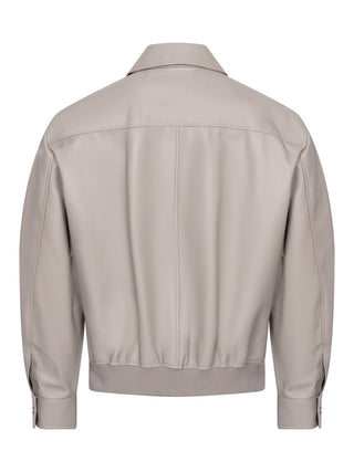 Bomberjacke aus Leder
