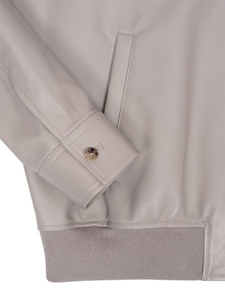 Bomberjacke aus Leder