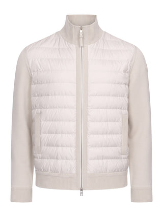 Cardigan mit Daunen-Anteil