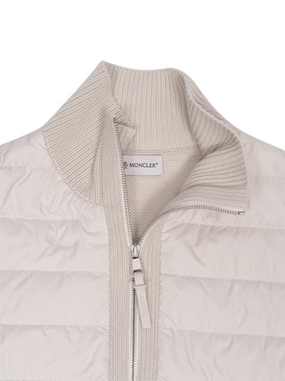 Cardigan mit Daunen-Anteil