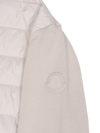 Cardigan mit Daunen-Anteil