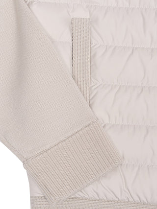 Cardigan mit Daunen-Anteil