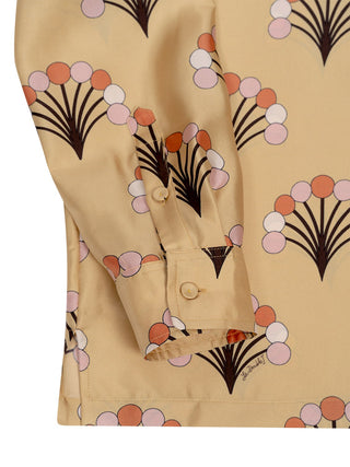 Boy Shirt in Fiorette Yellow