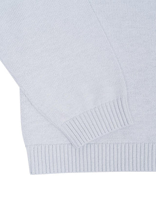 Pullover aus Baumwoll-Seide-Mischung
