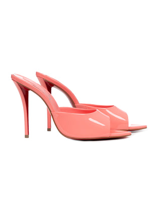 Miss Z Mule 100 mm in Grapefruit