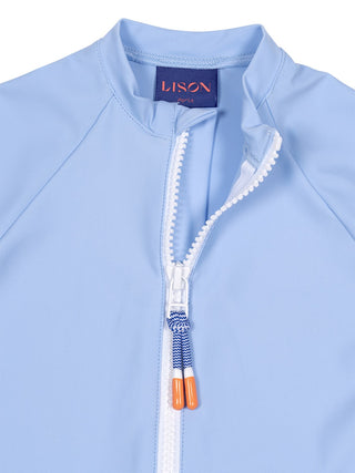 Combi Byron Kurzarm-UV-Schutzanzug - Hellblau