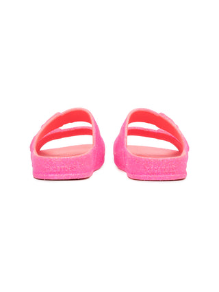 Neon Babies Glitzersandalen - Neon Pink