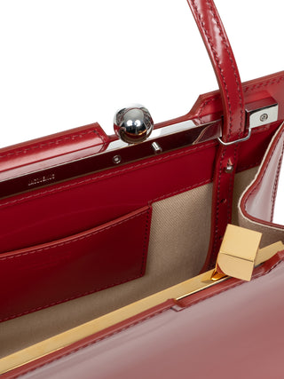 Le Salon Clutch in Rot