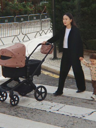 Bugaboo x Konges Sløjd Sonnendach Fox5 Renew Dusty Pink Cherry