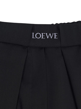 Hose aus Wolle mit elastischem Bund