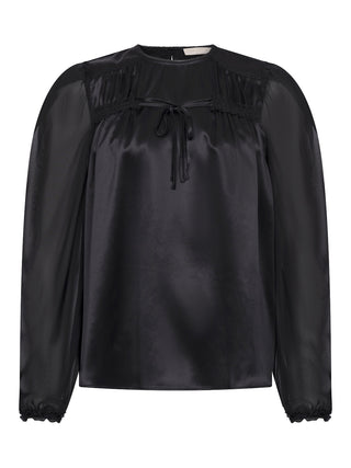 Odette Bluse in Schwarz