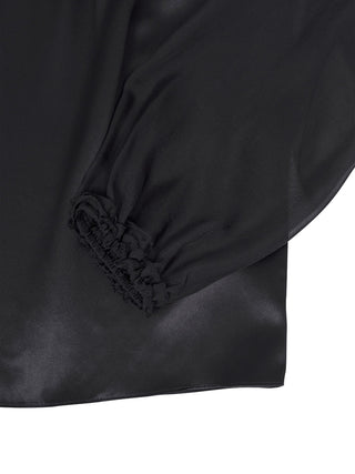 Odette Bluse in Schwarz