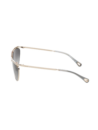 Cat Eye Sonnenbrille mit grauem Glas