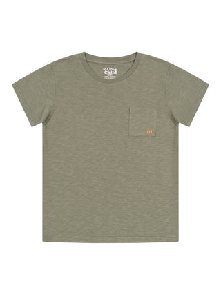 Jasper T-Shirt mit Brusttasche - Grün
