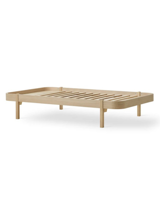 Wood Lounger Bett Eiche 120