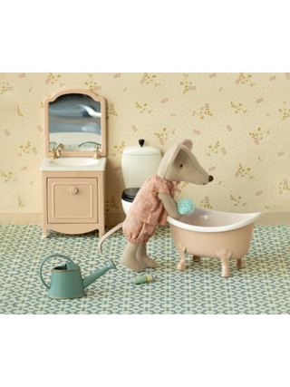 Badewanne, Maus - Rose