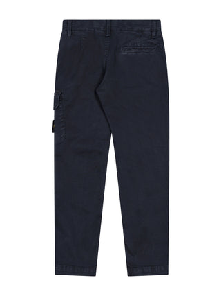 Cargohose mit Kompass-Logo-Patch - Navy
