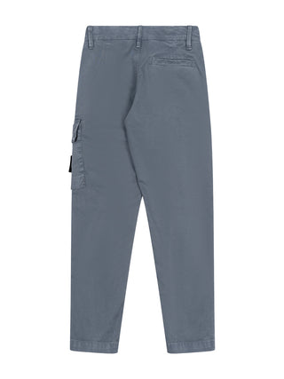 Cargohose mit Kompass-Logo-Patch - Grau