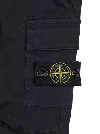 Cargohose mit Kompass-Logo-Patch - Navy