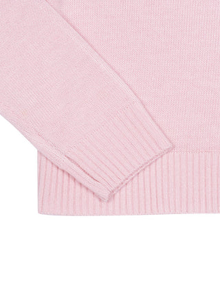 Feinstrickpullover Fiori - Rosa