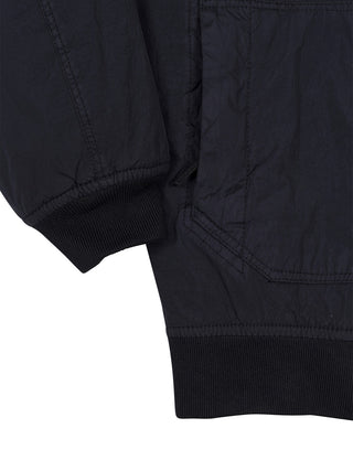Kurzer Parka mit Kapuze und Anti-Drop-Ausrüstung - Navy