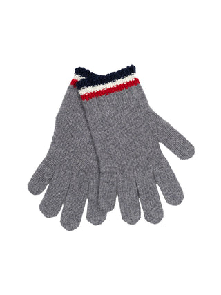 Schal und Handschuhe im Set - Grau