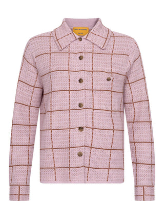 Dylan Strickjacke aus Leinen und Kaschmir