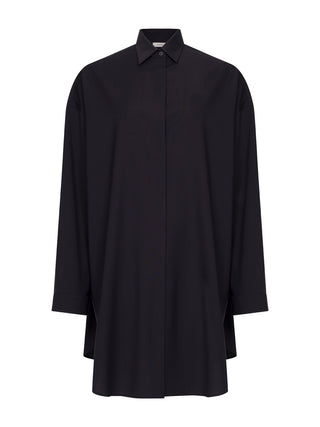 Oversized Hemd aus Wolle