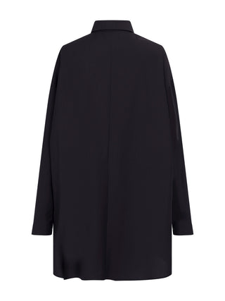 Oversized Hemd aus Wolle
