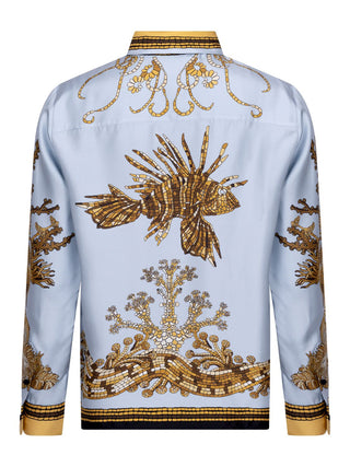 Boy Shirt aus Seiden-Twill