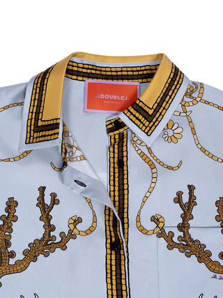 Boy Shirt aus Seiden-Twill