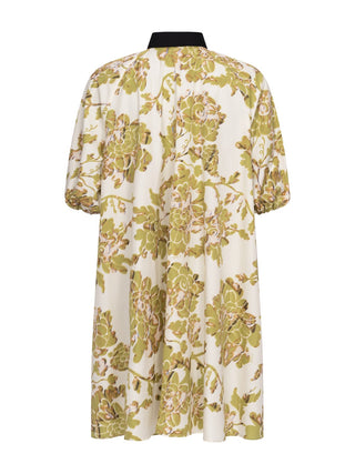 Sunburst Kleid aus Baumwoll-Popelin