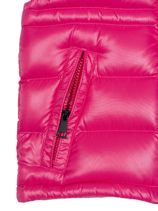 Ania Daunenweste mit Kapuze - Pink