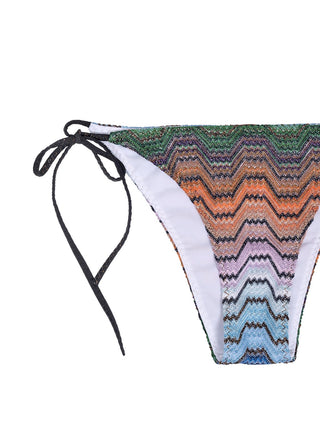 Bikini mit Zick-Zack-Muster