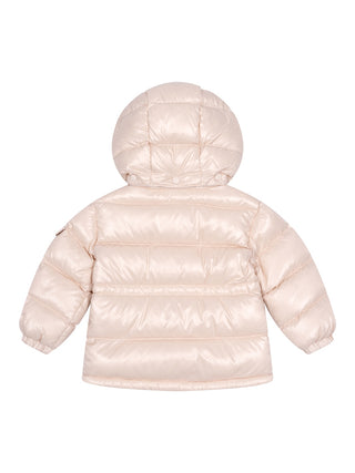 Maire Daunenjacke mit Kapuze - Rosa