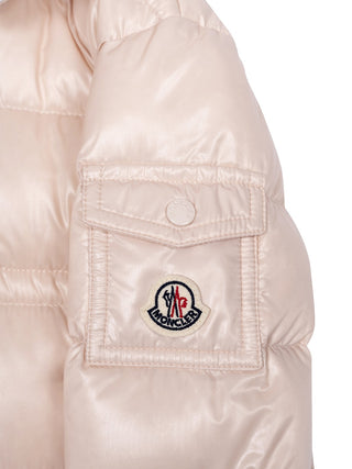 Maire Daunenjacke mit Kapuze - Rosa