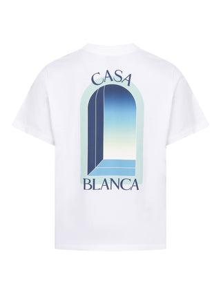 Arches T-Shirt in Blau