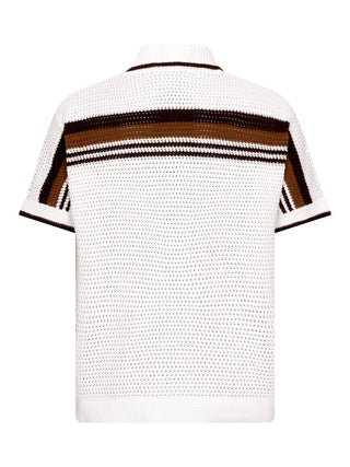 Gehäkeltes Poloshirt
